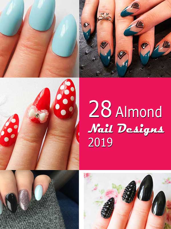 28 Superb Almond Nail Designs 2021/22 | Best Nail Designs