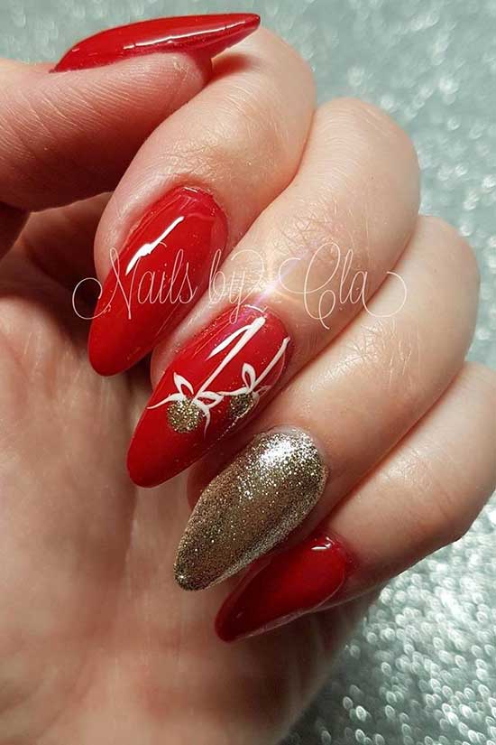 Best Holiday Nails with Ornaments