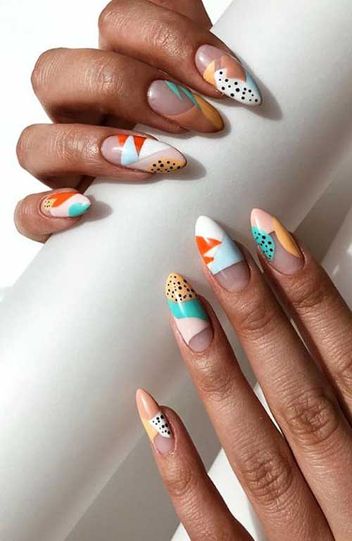 Graphic Feature Nails