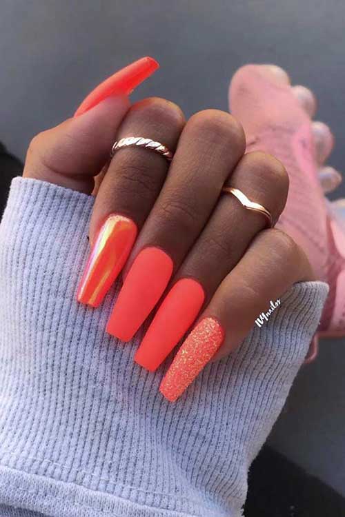 Bright Neon Orange