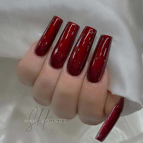 Striking Maroon Mani